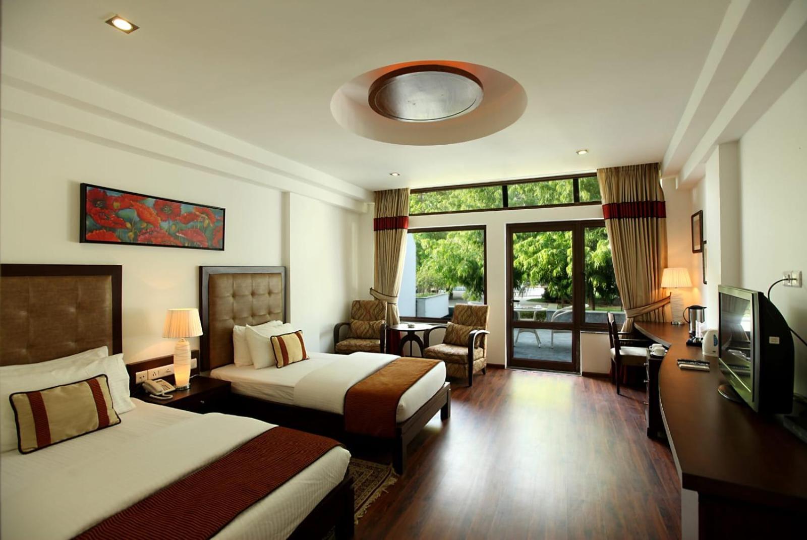 Hotel Prithvi-Raj Near Delhi Airport Neu-Delhi Exterior foto